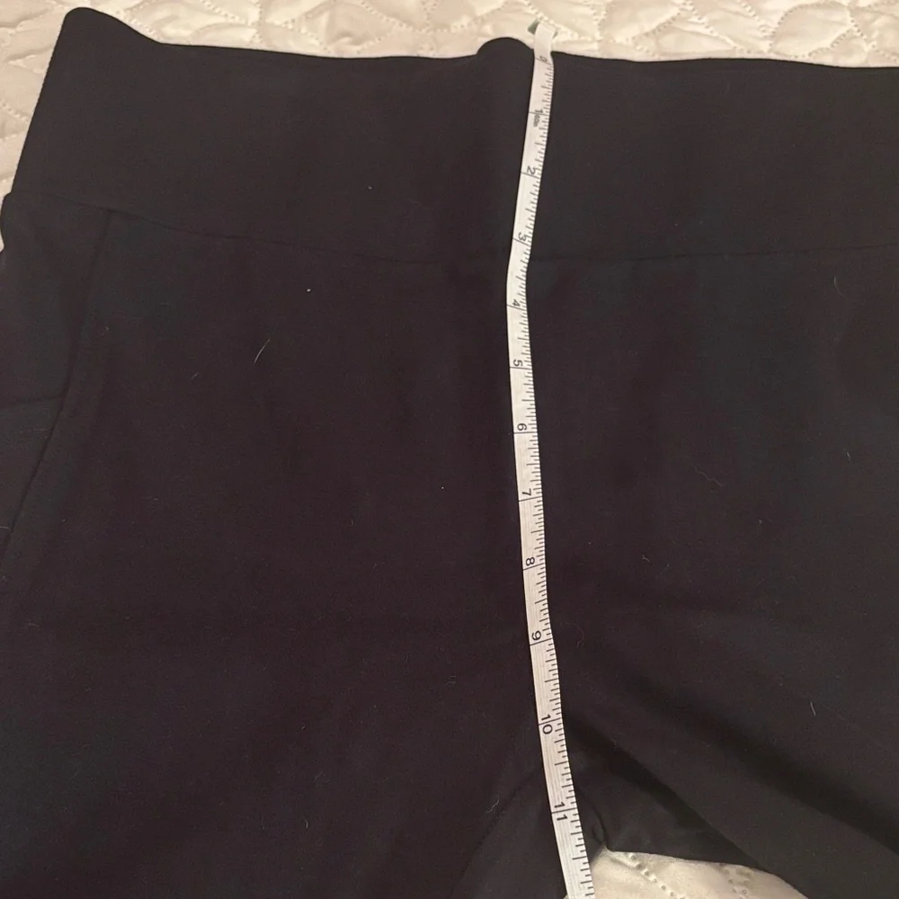 Lou & Grey For Loft Black and Gray Leggings Set set of 2 Pull On Stretch Sz Med - Picture 9 of 11